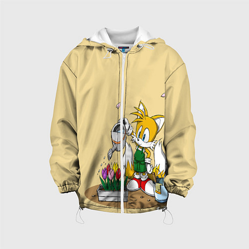 Детская куртка Sonic / 3D-Белый – фото 1