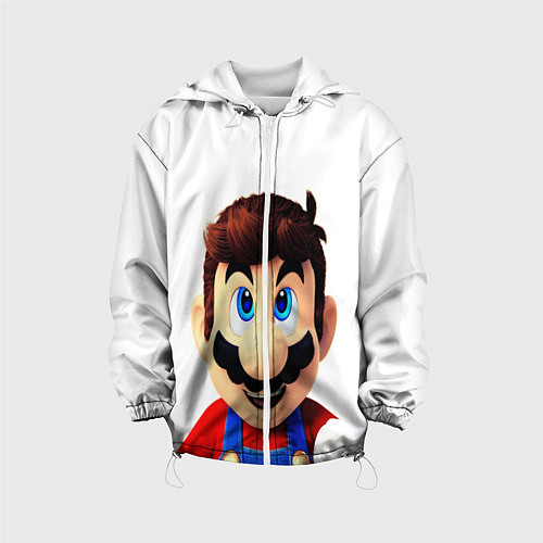 Детская куртка Mario / 3D-Белый – фото 1
