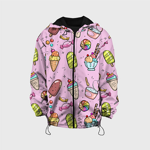 Детская куртка Сладкоежка / 3D-Черный – фото 1