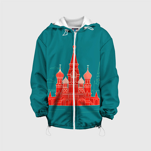 Детская куртка Москва / 3D-Белый – фото 1