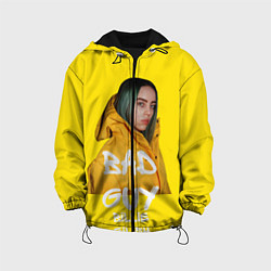 Куртка с капюшоном детская Billie Eilish Билли Айлиш, цвет: 3D-черный