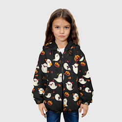 Куртка с капюшоном детская Halloween, цвет: 3D-черный — фото 2