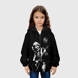 Куртка с капюшоном детская FOO FIGHTERS, цвет: 3D-черный — фото 2