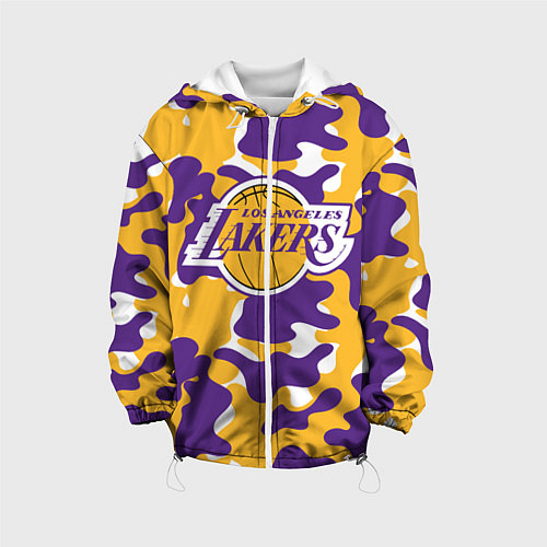 Детская куртка LA LAKERS ЛЕЙКЕРС / 3D-Белый – фото 1