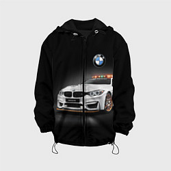 Куртка с капюшоном детская Safety car, цвет: 3D-черный