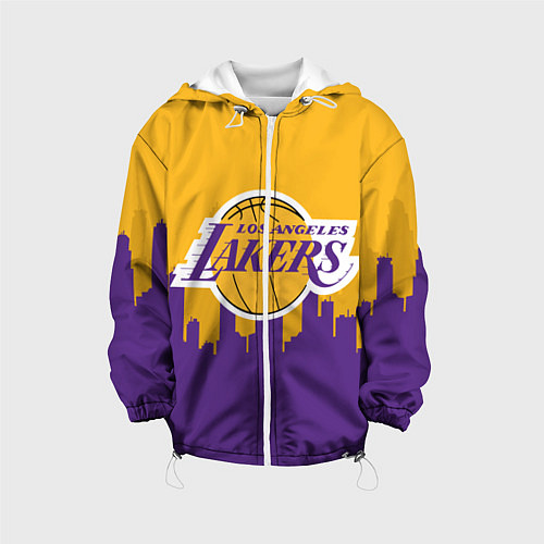 Детская куртка LOS ANGELES LAKERS / 3D-Белый – фото 1