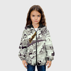 Куртка с капюшоном детская Haikyu, цвет: 3D-черный — фото 2