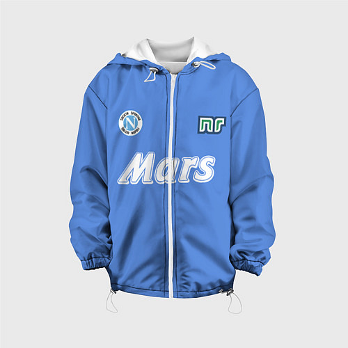 Детская куртка Диего Марадона Наполи / 3D-Белый – фото 1