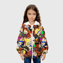 Куртка с капюшоном детская ROBLOX, цвет: 3D-белый — фото 2