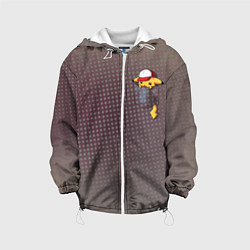 Куртка с капюшоном детская Покемон, цвет: 3D-белый
