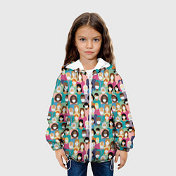 Куртка с капюшоном детская Масочный Режим, цвет: 3D-белый — фото 2