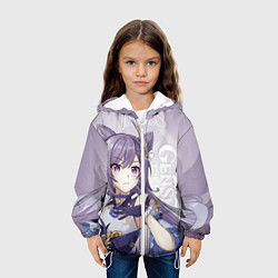 Куртка с капюшоном детская GENSHIN IMPACT, КЭ ЦИН, цвет: 3D-белый — фото 2