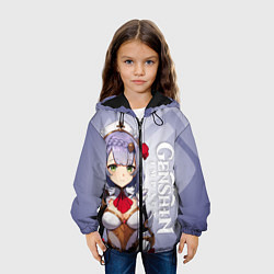 Куртка с капюшоном детская GENSHIN IMPACT, НОЭЛЛЬ, цвет: 3D-черный — фото 2