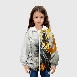 Куртка с капюшоном детская DESTINY, WARLOCK, цвет: 3D-белый — фото 2