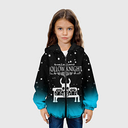 Куртка с капюшоном детская HOLLOW KNIGHT, цвет: 3D-черный — фото 2