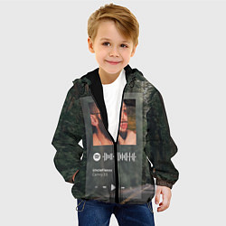 Куртка с капюшоном детская Camry 3 5 Spotify - QR, цвет: 3D-черный — фото 2