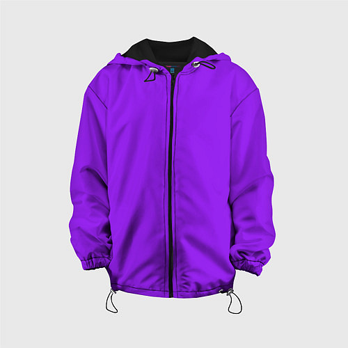 Детская куртка Фиолетовый / 3D-Черный – фото 1