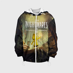 Куртка с капюшоном детская Little Nightmares 2, цвет: 3D-белый