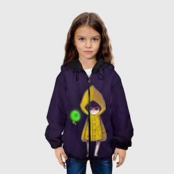 Куртка с капюшоном детская Little Nightmares Шестая, цвет: 3D-черный — фото 2
