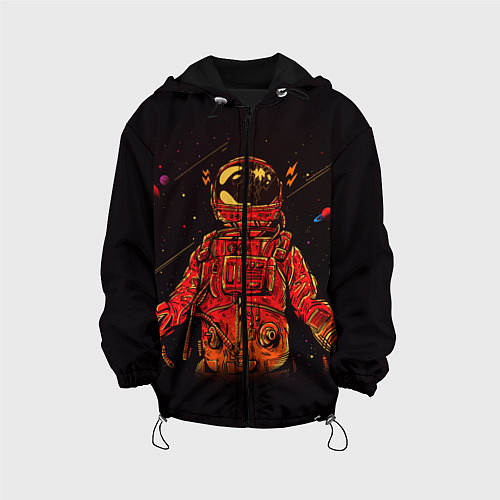 Детская куртка Отчаянный Космонавт / 3D-Черный – фото 1