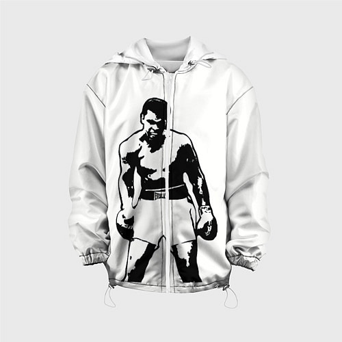 Детская куртка The Greatest Muhammad Ali / 3D-Белый – фото 1