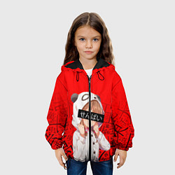 Куртка с капюшоном детская SENPAI, цвет: 3D-черный — фото 2