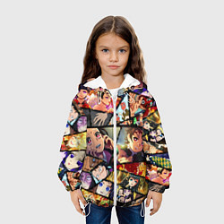 Куртка с капюшоном детская КЛИНОК РАССЕКАЮЩИЙ ДЕМОНОВ, цвет: 3D-белый — фото 2