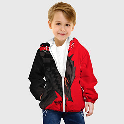 Куртка с капюшоном детская BERSERK БЕРСЕРК, цвет: 3D-белый — фото 2