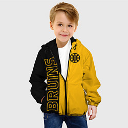 Куртка с капюшоном детская NHL BOSTON BRUINS, цвет: 3D-черный — фото 2