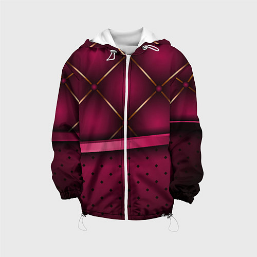 Детская куртка Luxury Red / 3D-Белый – фото 1