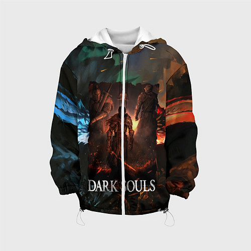 Детская куртка DARKSOULS ТЕМНЫЕ ДУШИ / 3D-Белый – фото 1
