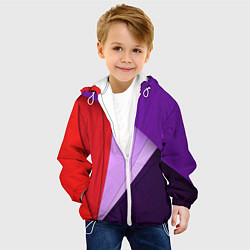 Куртка с капюшоном детская ORIGAMI, цвет: 3D-белый — фото 2