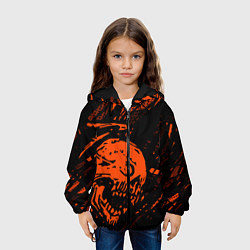 Куртка с капюшоном детская Without a soul, цвет: 3D-черный — фото 2