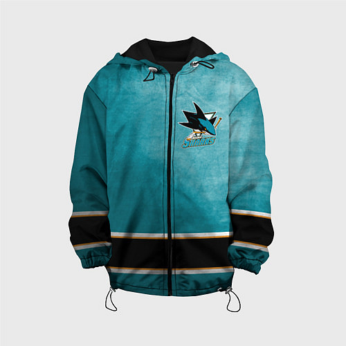 Детская куртка San Jose Sharks / 3D-Черный – фото 1