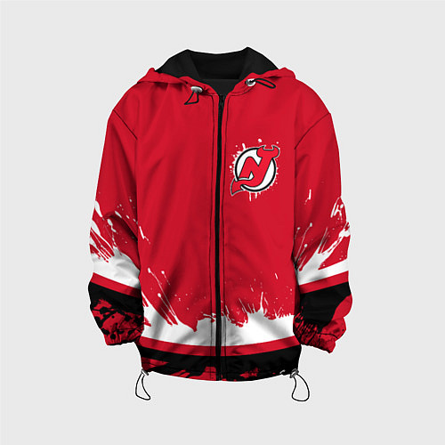 Детская куртка New Jersey Devils Ink / 3D-Черный – фото 1