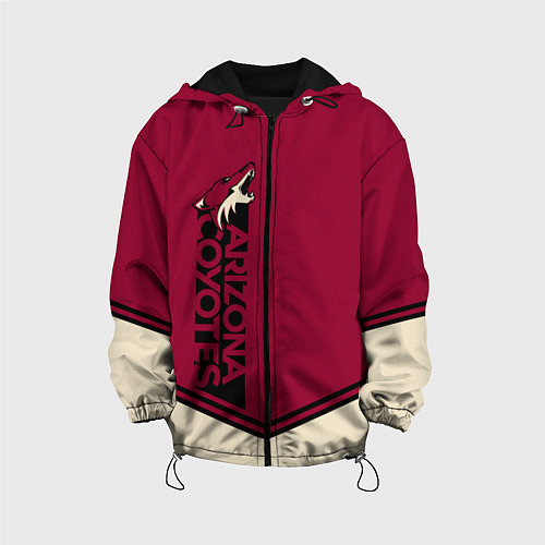 Детская куртка Arizona Coyotes / 3D-Черный – фото 1