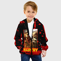 Куртка с капюшоном детская FARCRY ФАРКРАЙ GAME, цвет: 3D-черный — фото 2