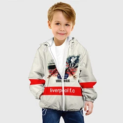 Куртка с капюшоном детская Вирджил ван Дейк YNWA, цвет: 3D-белый — фото 2