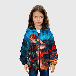 Куртка с капюшоном детская Tartaglia art, цвет: 3D-черный — фото 2