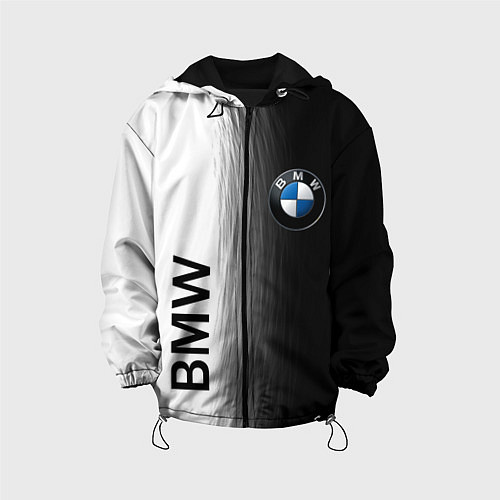 Детская куртка Black and White BMW / 3D-Черный – фото 1