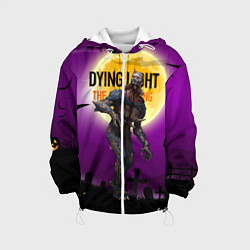Куртка с капюшоном детская Dying light зомби, цвет: 3D-белый