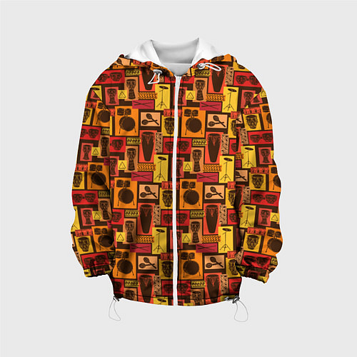 Детская куртка Барабанщик / 3D-Белый – фото 1