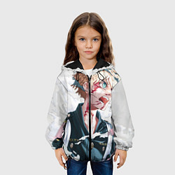 Куртка с капюшоном детская Токийские Мстители, цвет: 3D-черный — фото 2
