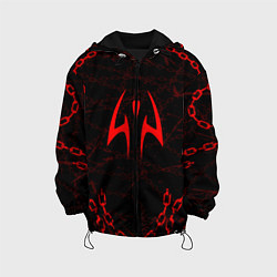Куртка с капюшоном детская SUKUNA ИТАДОРИ, цвет: 3D-черный