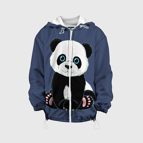 Детская куртка Милая Панда Sweet Panda / 3D-Белый – фото 1