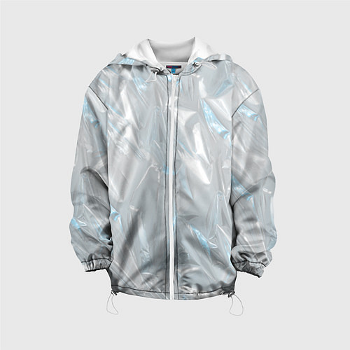 Детская куртка Голографическая текстура / 3D-Белый – фото 1