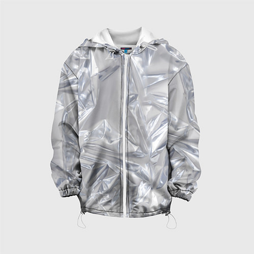 Детская куртка Голографичная фольга / 3D-Белый – фото 1