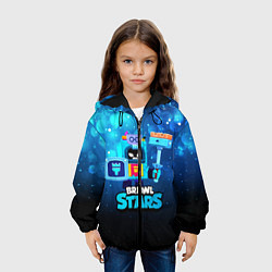 Куртка с капюшоном детская Ash Brawl Stars Эш, цвет: 3D-черный — фото 2