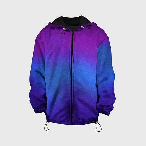 Детская куртка Leather gradient / 3D-Черный – фото 1
