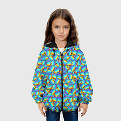 Куртка с капюшоном детская POP IT MIX ПОП ИТ, цвет: 3D-черный — фото 2